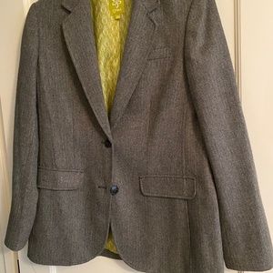 “QMack” Vintage herringbone blazer